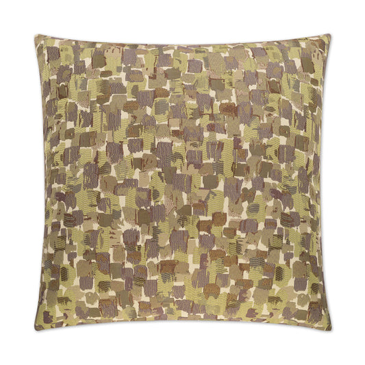 D.V. KAP HOME   24" x 24" Expressionist Pillow - Stone Modern, Abstract    - 2207-S-2424