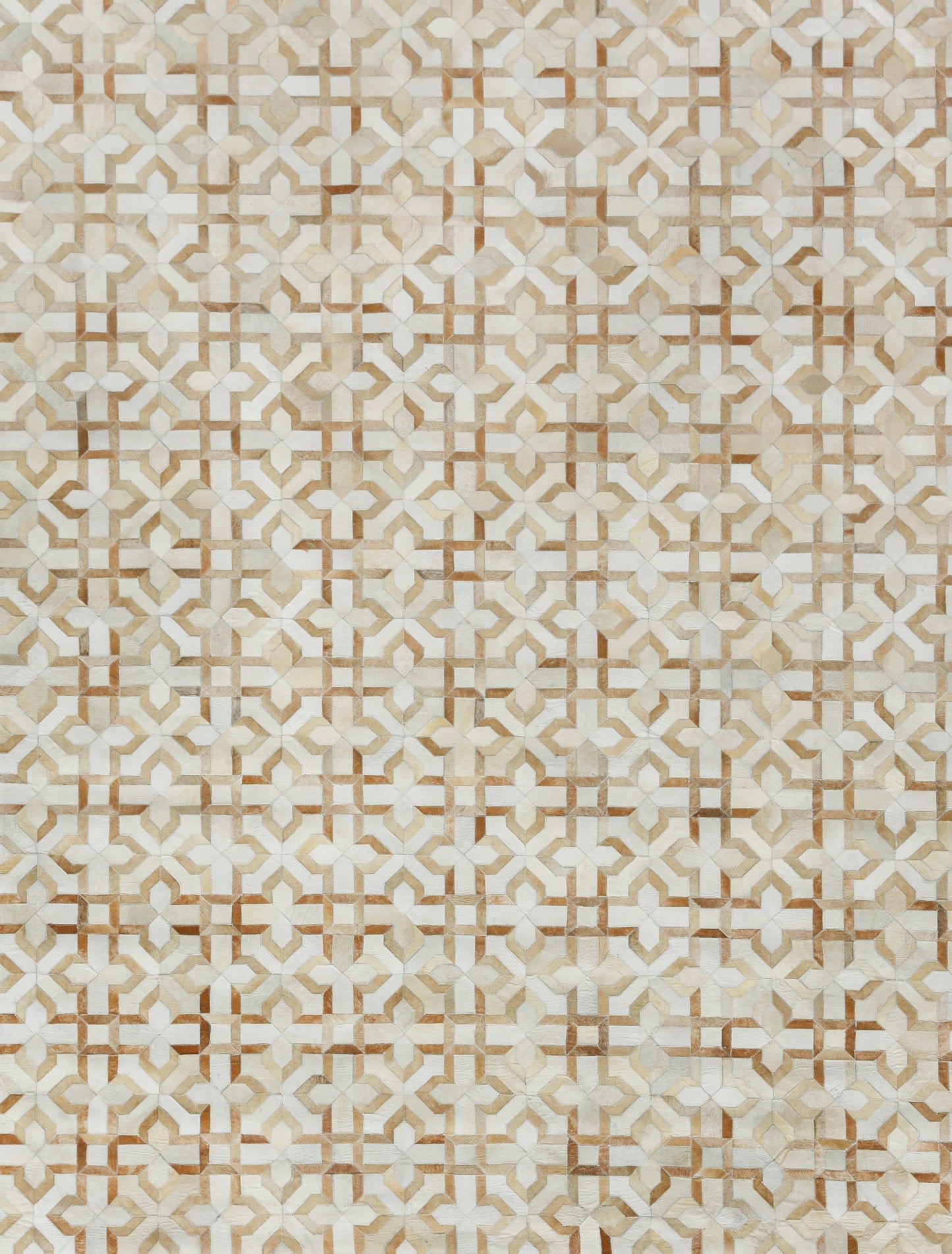 EXQUISITE RUGS   Natural Hide Indoor Hand Stitched    - 2210-5'X8'