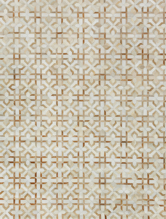 EXQUISITE RUGS   Natural Hide Indoor Hand Stitched    - 2210-5'X8'