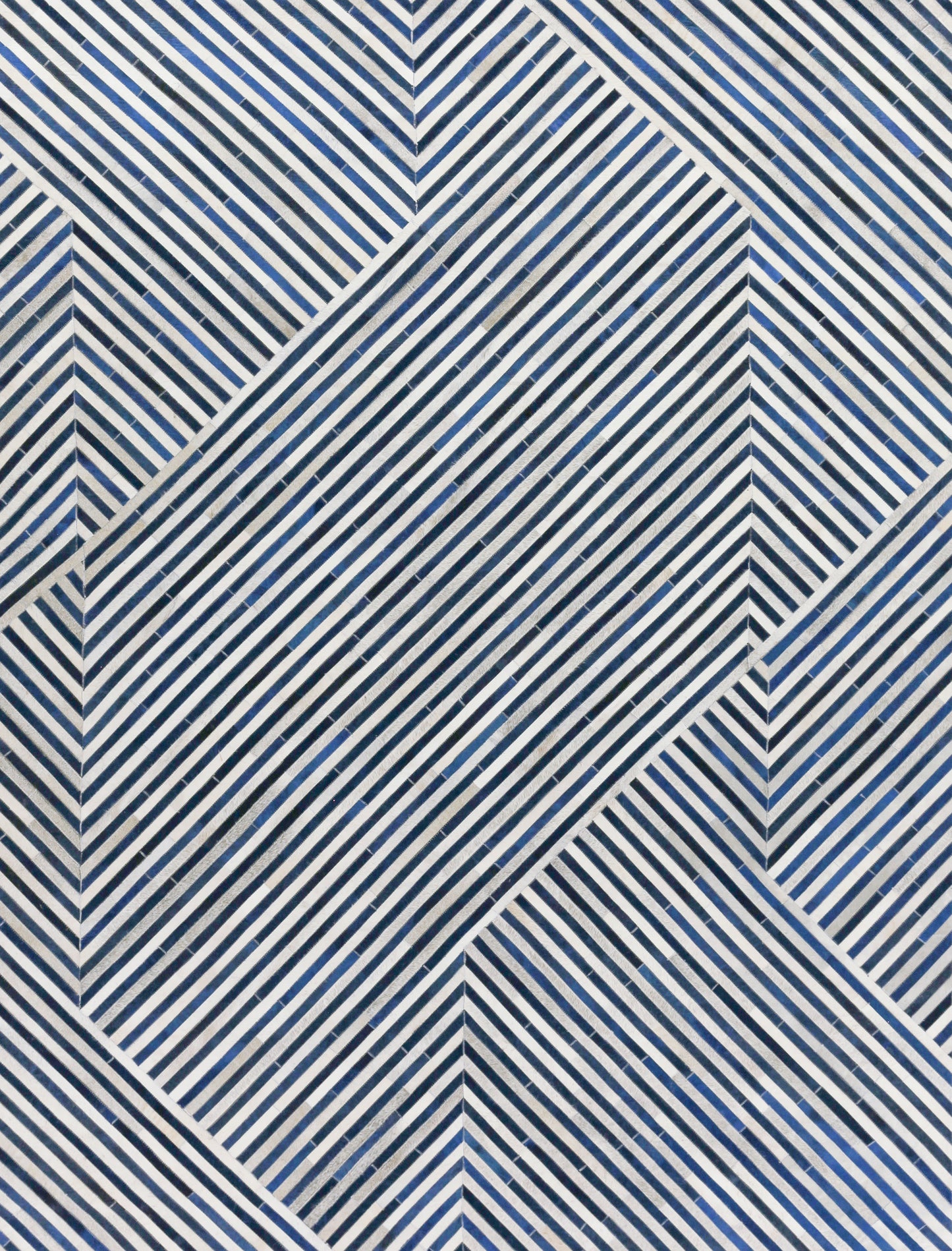 EXQUISITE RUGS   Natural Hide Indoor Hand Stitched    - 2212-6'X9'