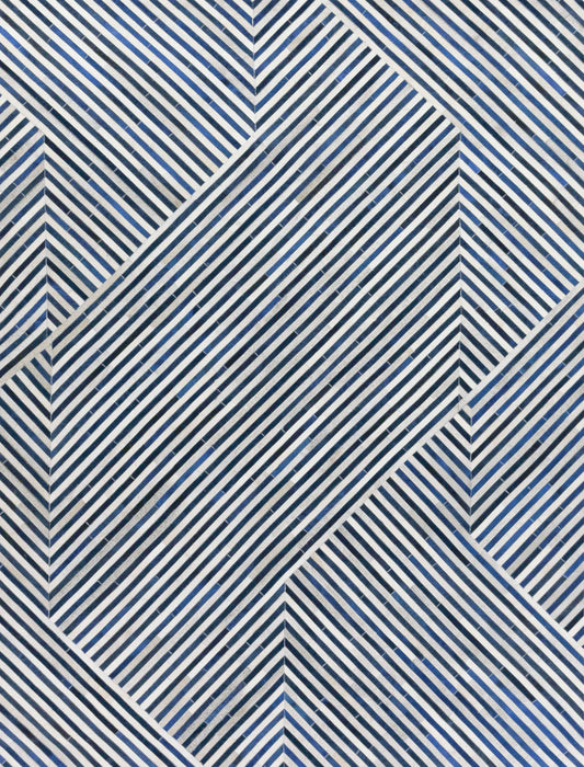 EXQUISITE RUGS   Natural Hide Indoor Hand Stitched    - 2212-6'X9'