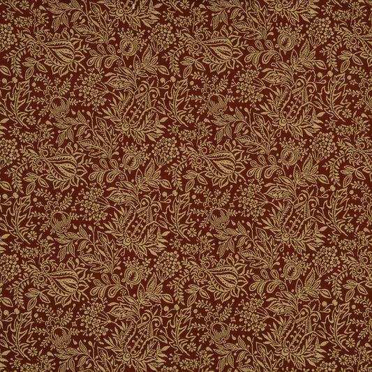 Robert Allen Floral Finery | Red Hot  Upholstery     - 221396