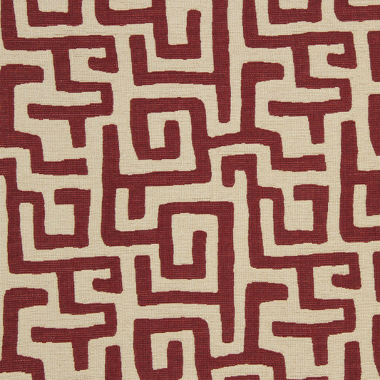 Robert Allen Maze Along | Berry Crush  Upholstery     - 221603