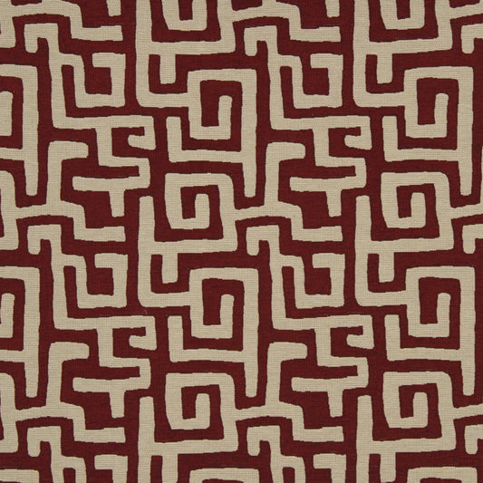 Robert Allen Maze Along | Red Hot  Upholstery     - 221604
