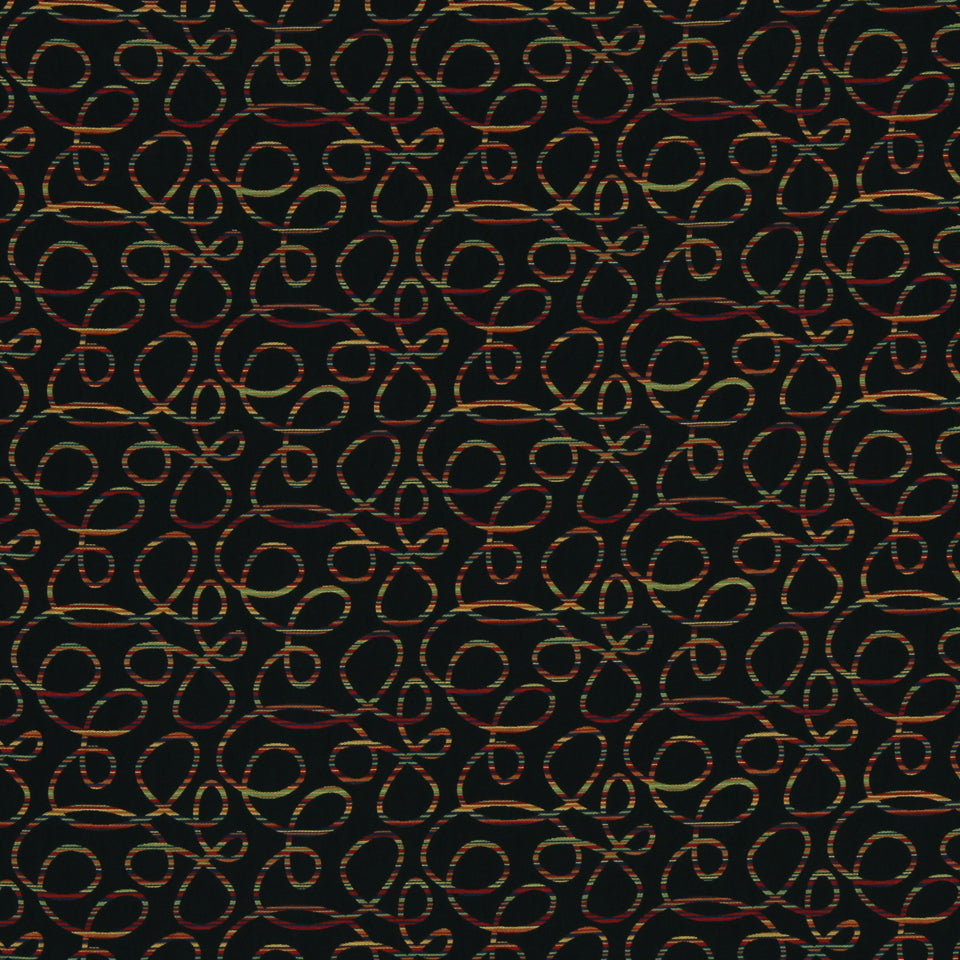 Robert Allen Swirling High | Night Sky  Upholstery     - 221639