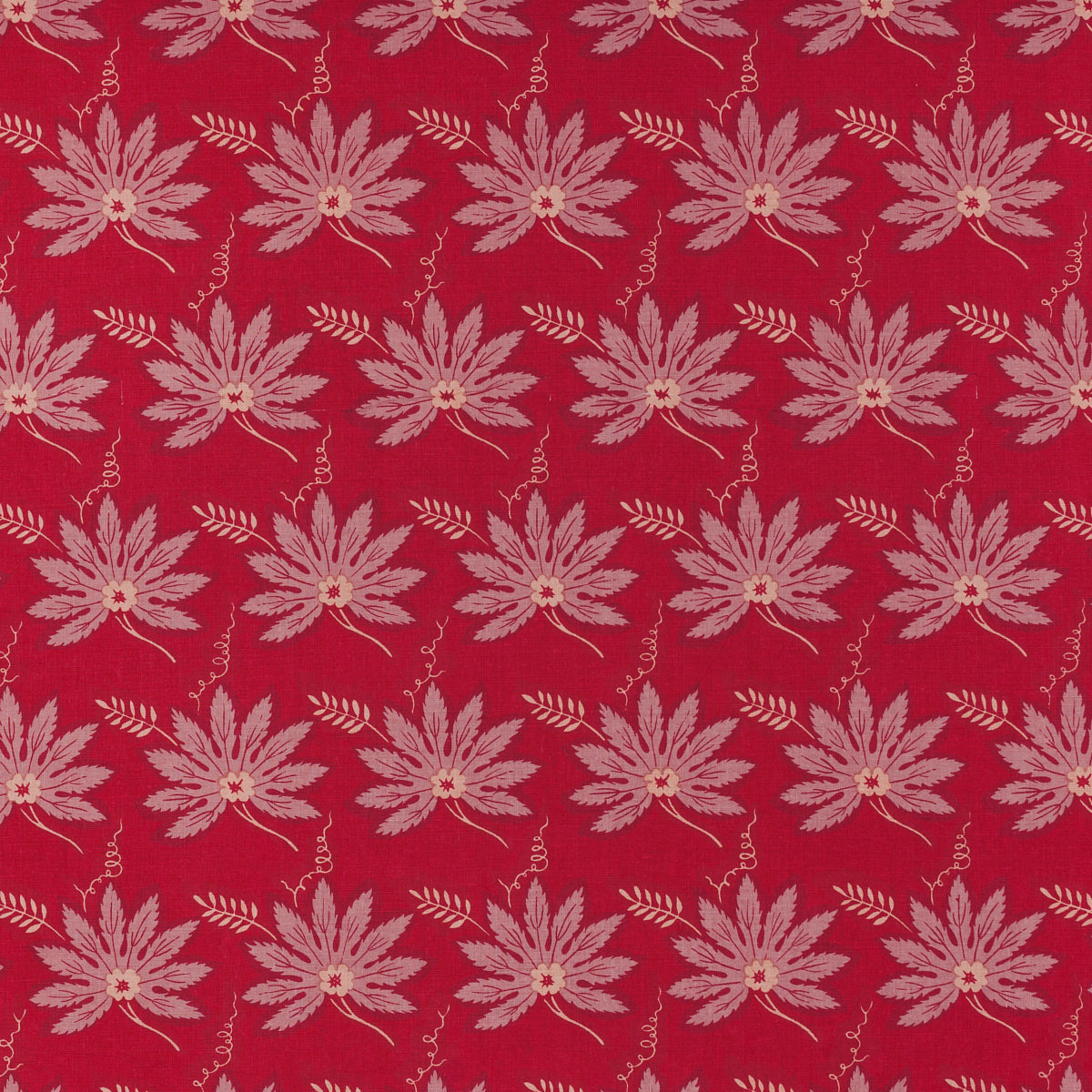 SCHUMACHER  RAOUL TEXTILES PHILIP PRINTS PRINTS CARMINE   - 221N40