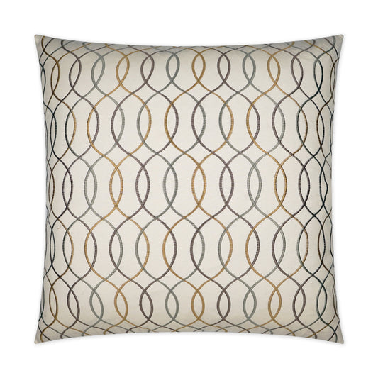 D.V. KAP HOME   24" x 24" Whitney Pillow Transitional, Abstract    - 2220-2424