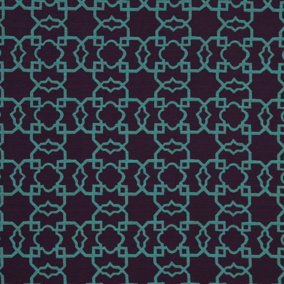Robert Allen Contract Modern Trellis | Orchid  Upholstery     - 222194