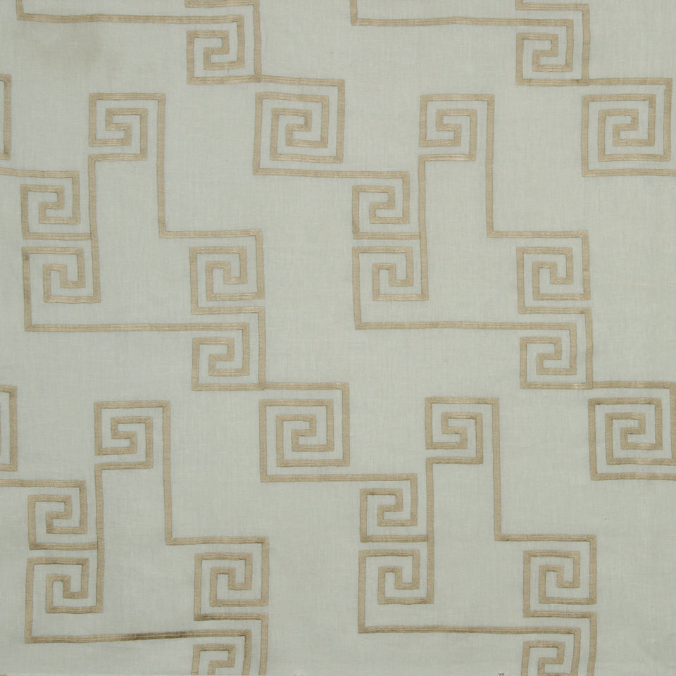 Robert Allen Etched Box | Sand  Upholstery     - 222197