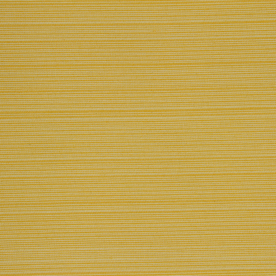 Golden yellow ribbed upholstery fabric with fine horizontal stripes and a corduroy-like texture.