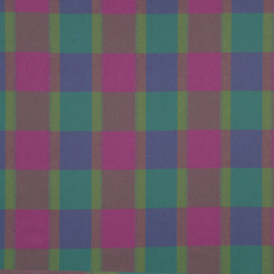 Robert Allen Plaid Wool | Iris  Upholstery     - 222381