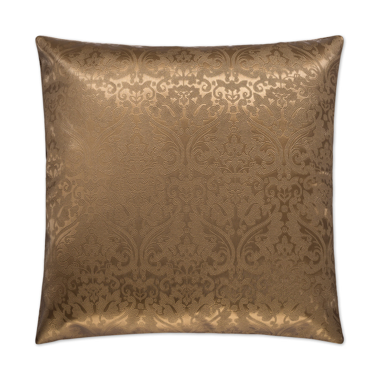 D.V. KAP HOME   24" x 24" Parisian Pillow - Copper Glam, Traditional    - 2228-C-2424