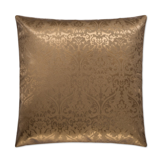 D.V. KAP HOME   24" x 24" Parisian Pillow - Copper Glam, Traditional    - 2228-C-2424