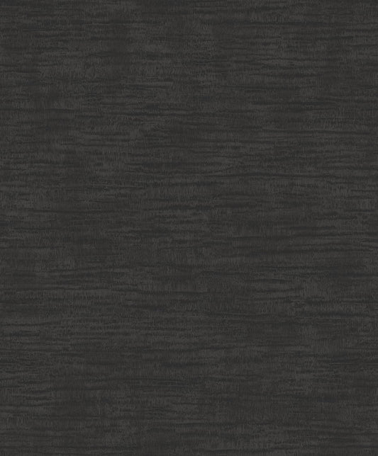 Etten Studios Essential Textures Bark Texture Faux Contemporary Black Metallic Sidewall - 2231810