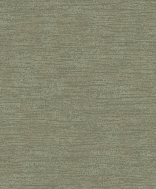 Etten Studios Essential Textures Bark Texture Faux Contemporary Green Metallic Sidewall - 2231814