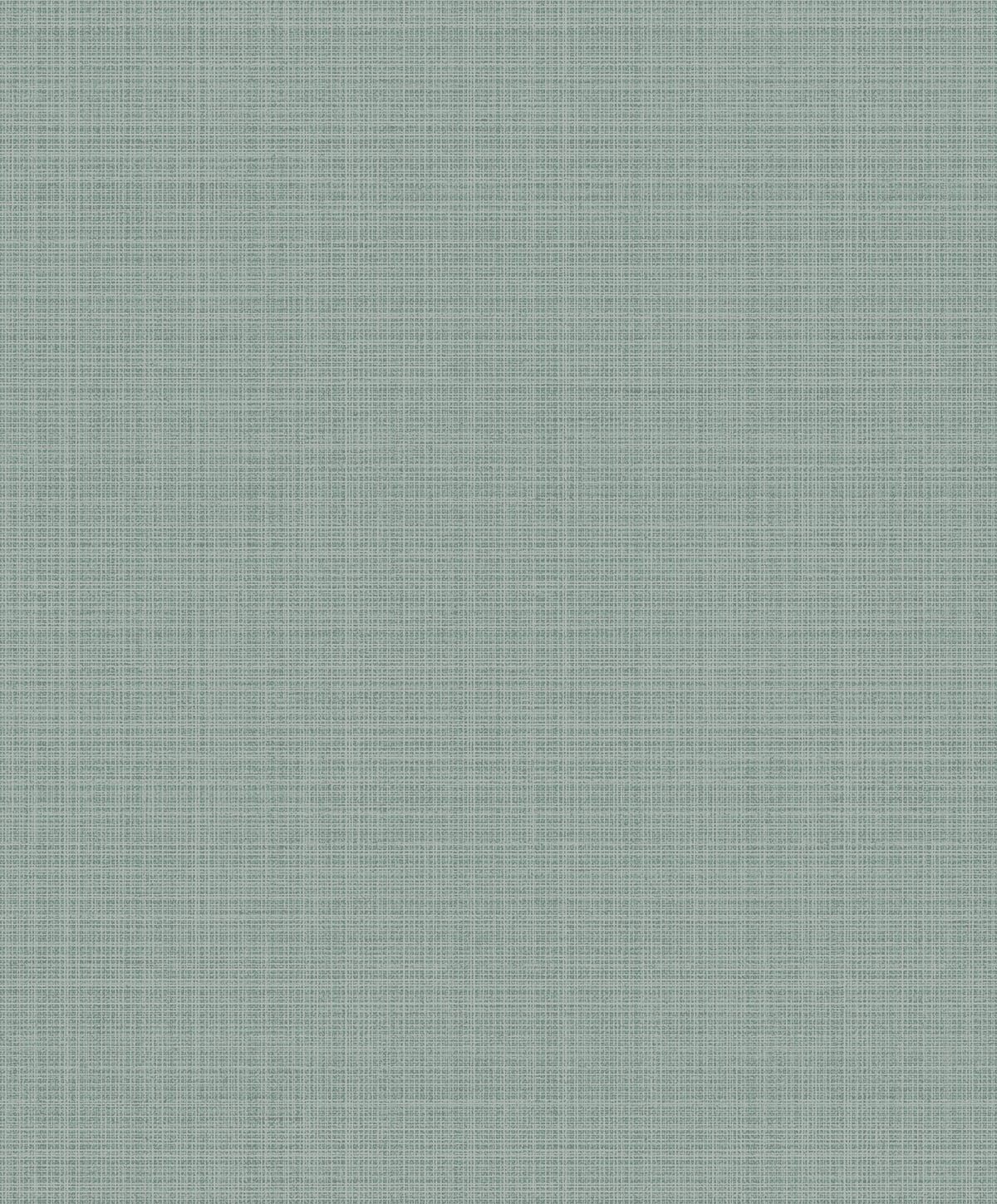 Etten Studios Essential Textures Crosshatch Linen Faux Contemporary Green Metallic Sidewall - 2231904