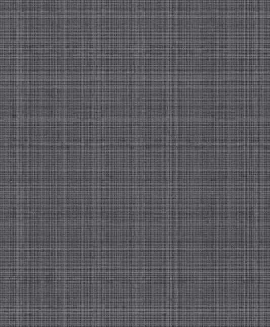 Etten Studios  Crosshatch Linen Faux Contemporary Metallic Coal   - 2231908