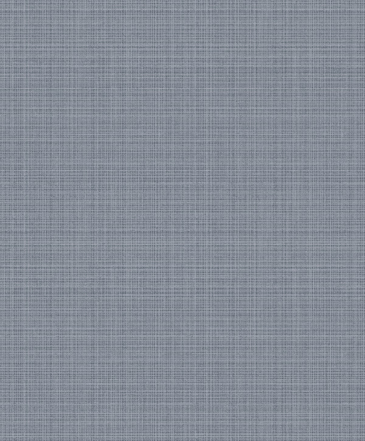 Etten Studios Essential Textures Crosshatch Linen Faux Contemporary Gray Metallic Sidewall - 2231932