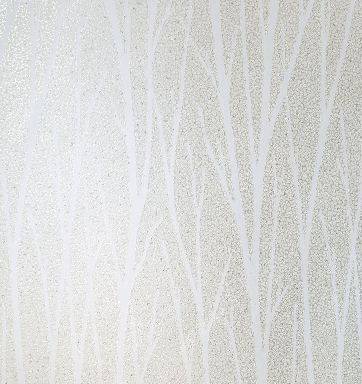 Etten Studios Essential Textures Birch Trail Botanical Contemporary Off-White Metallic/Glitter Sidewall - 2232100