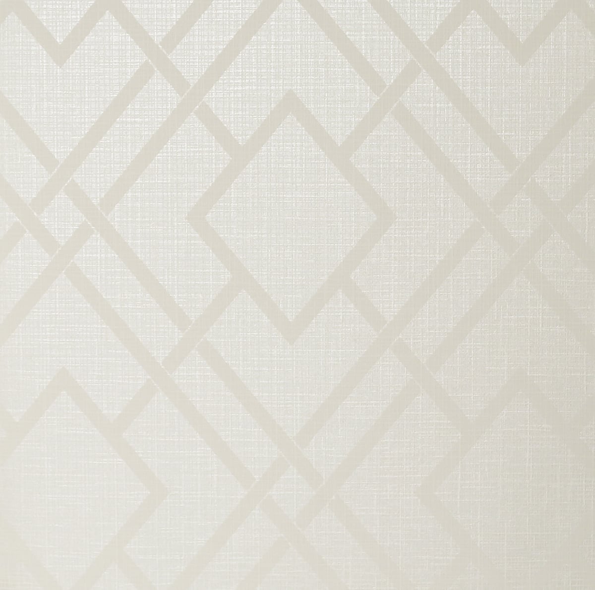 Etten Studios  Diamond Lattice Geometric Contemporary Metallic Ivory   - 2232203