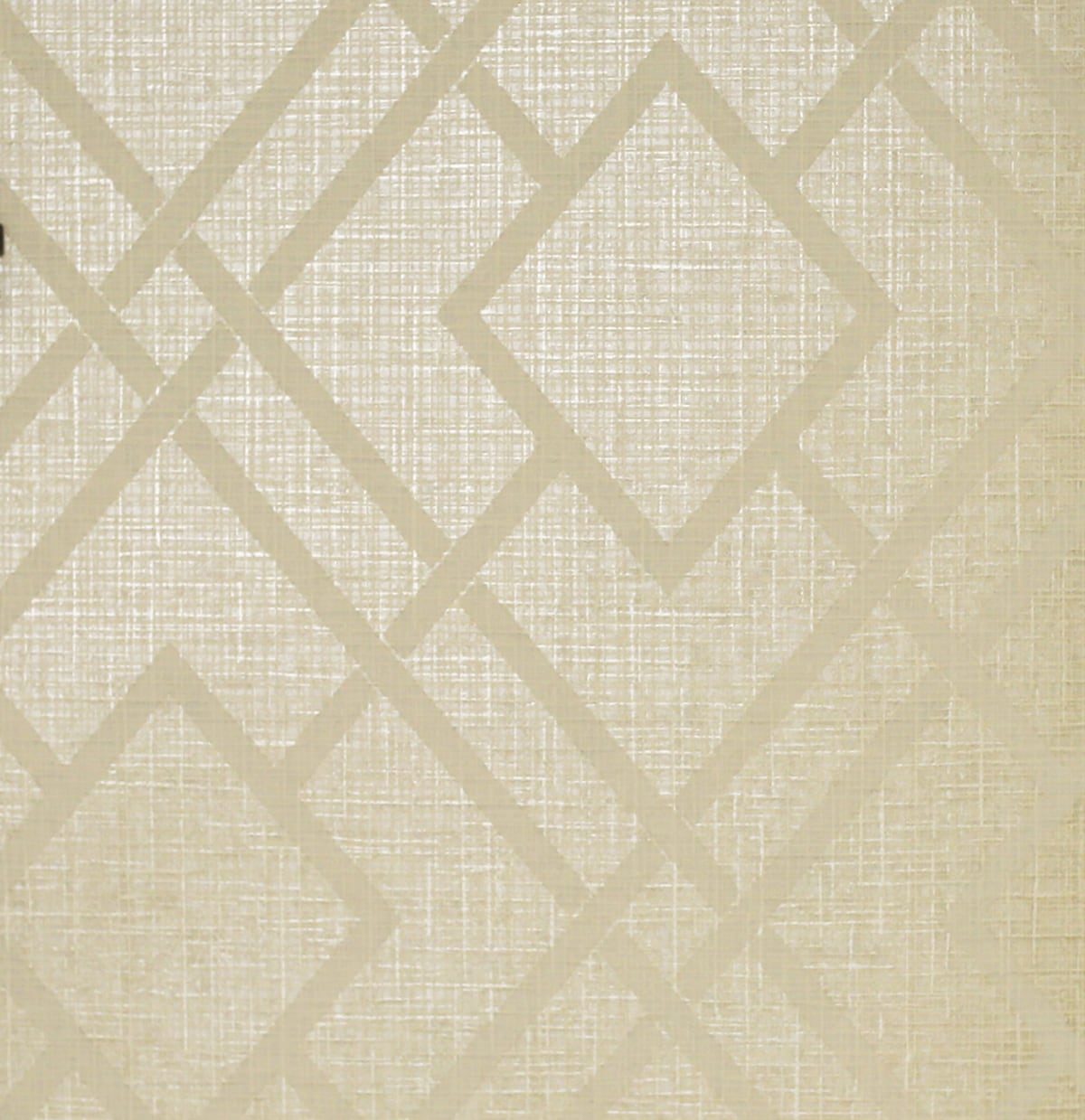 Etten Studios Essential Textures Diamond Lattice Geometric Contemporary Beige Metallic Sidewall - 2232205