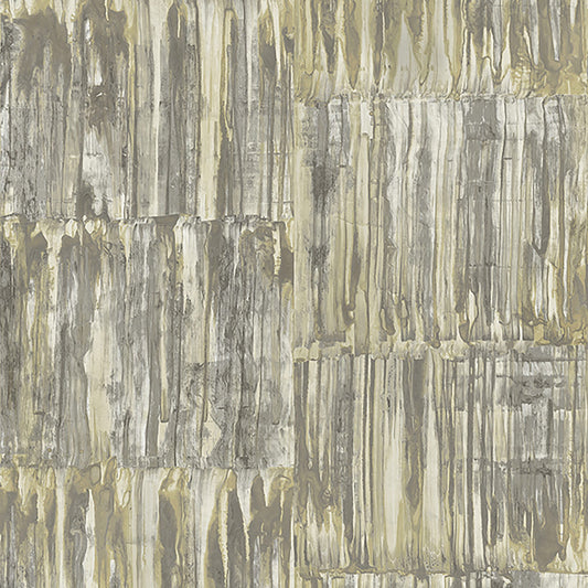 JF Fabrics -Wallpaper 2232 17 Wallpaper Grey,Silver,Yellow,Gold  Non-Woven - 6035917 W7931