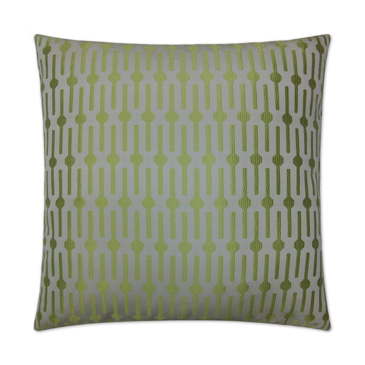 D.V. KAP HOME   24" x 24" Lollipop Pillow - Kiwi Geometric    - 2233-K-2424