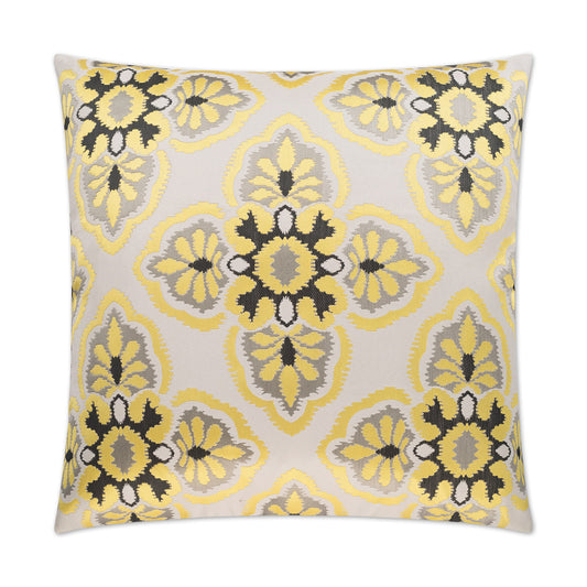D.V. KAP HOME   24" x 24" Mulberry Pillow Floral    - 2237-2424