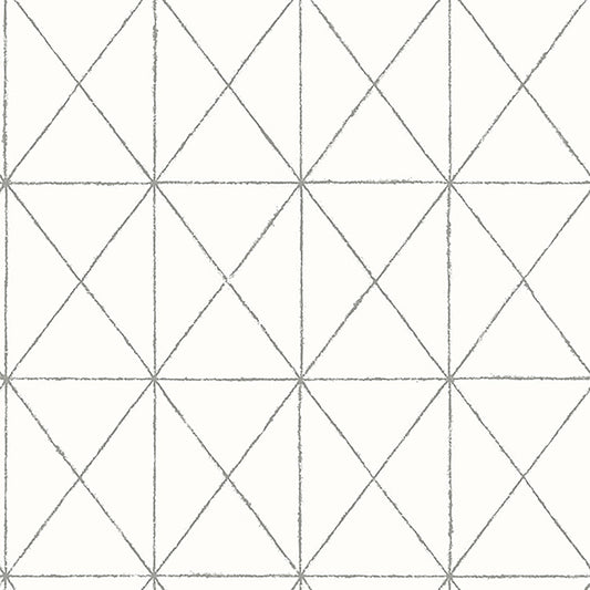 JF Fabrics -Wallpaper 2243 91 Wallpaper Grey,Silver  Non-Woven - 6037091 W7931
