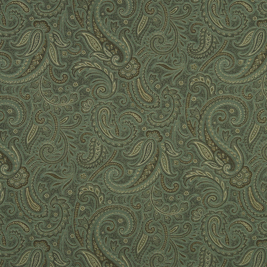 Robert Allen @ Home Modern Paisley | Aloe  Upholstery     - 224475