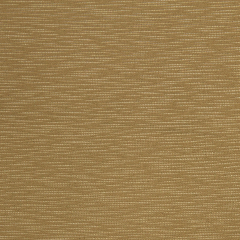 Golden-brown drapery fabric with fine horizontal texture and subtle sheen.