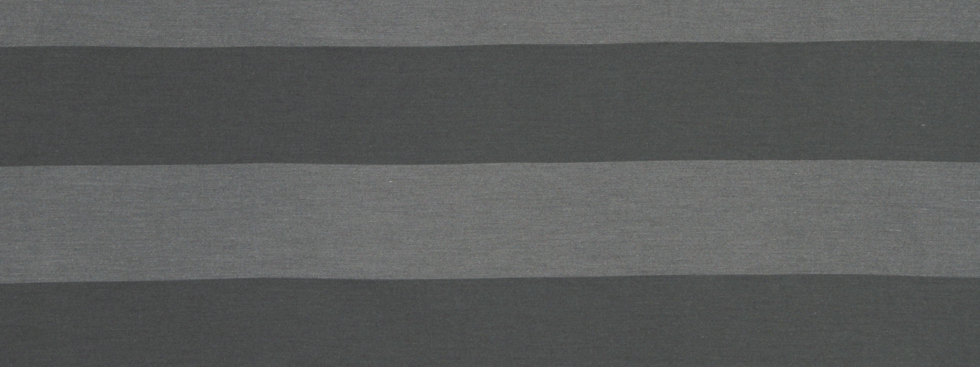 Soft grey striped fabric with broad charcoal and light gray bands, cozy textile for throw or upholstery.