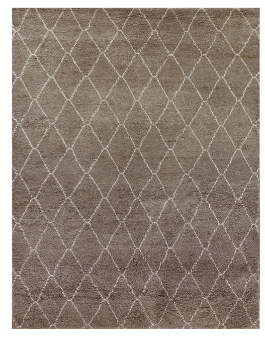 EXQUISITE RUGS OUTLET  Moroccan Indoor Hand Knotted    - 2250-8'X10'