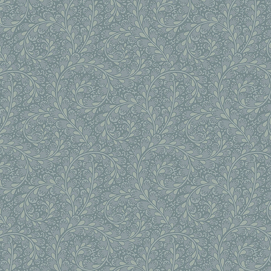 SCHUMACHER  Borastapeter WILD FERNS   BLUE   - 2254