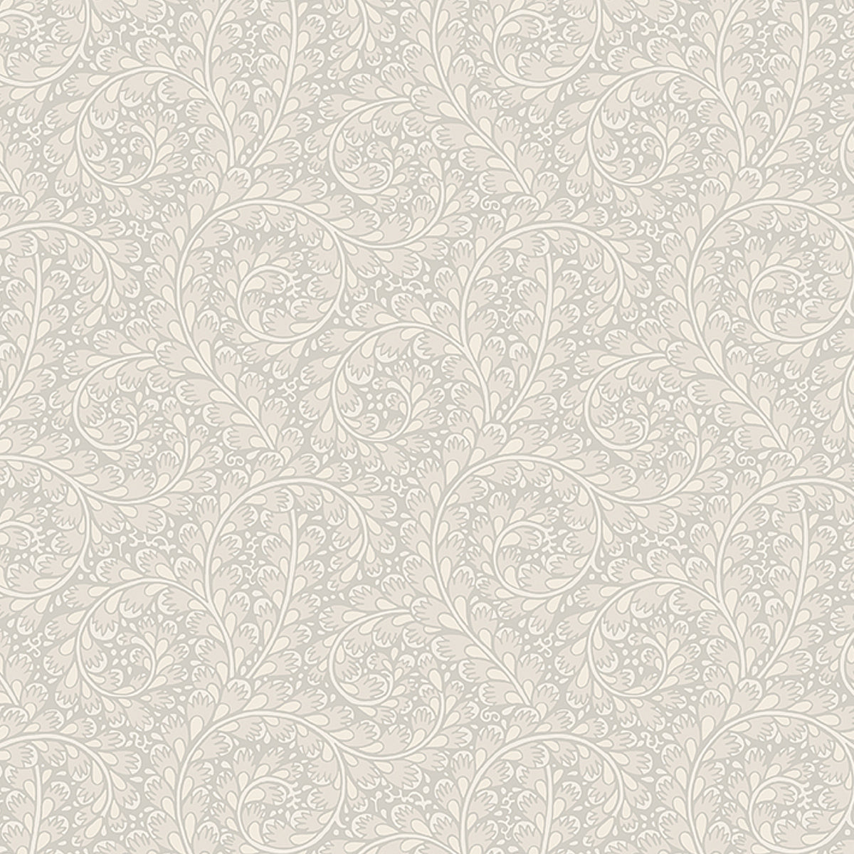 SCHUMACHER  Borastapeter WILD FERNS   STONE   - 2255