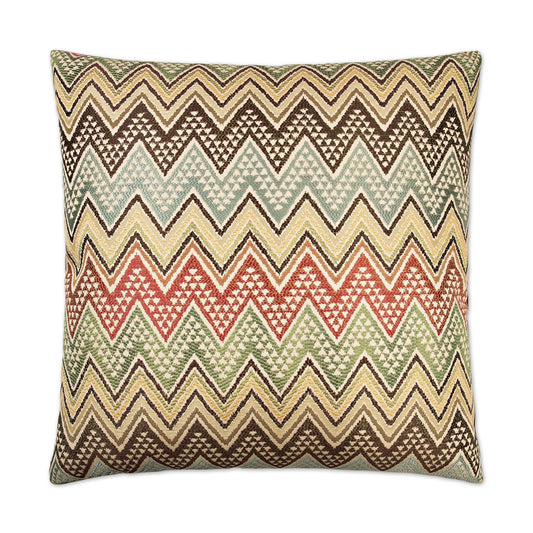 D.V. KAP HOME   24" x 24" Cantina Pillow Chevron    - 2257-2424
