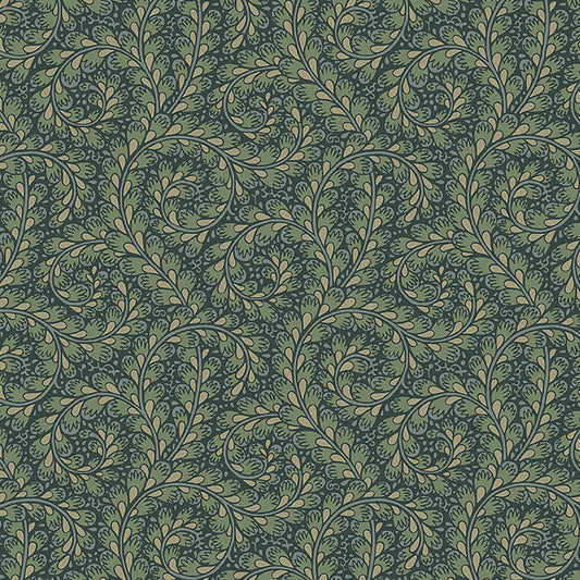 SCHUMACHER  Borastapeter WILD FERNS   SPRUCE   - 2258