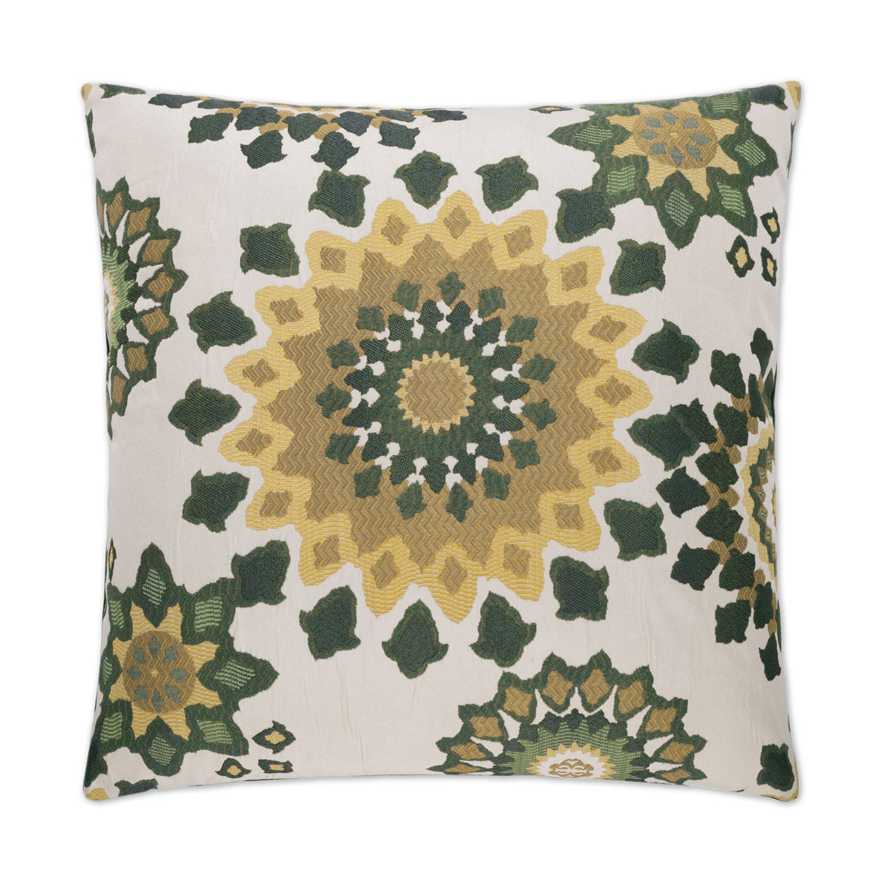 D.V. KAP HOME   24" x 24" Marais Pillow Floral    - 2267-2424
