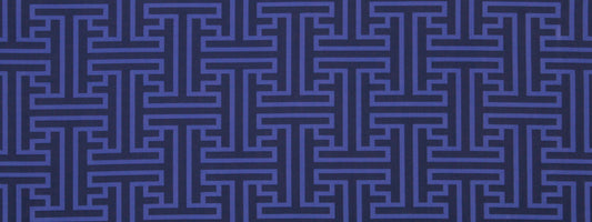 Robert Allen @ Home Geo Damask | Ultramarine  Upholstery     - 226724