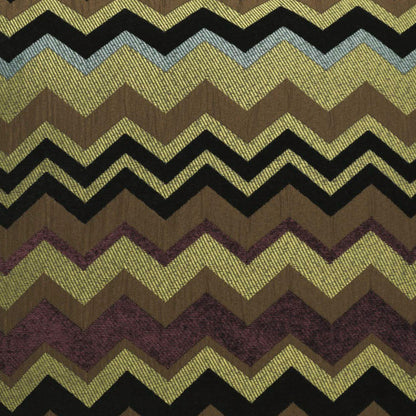 D.V. KAP HOME   24" x 24" Chevron Pillow - Purple Chevron    - 2269-P-2424