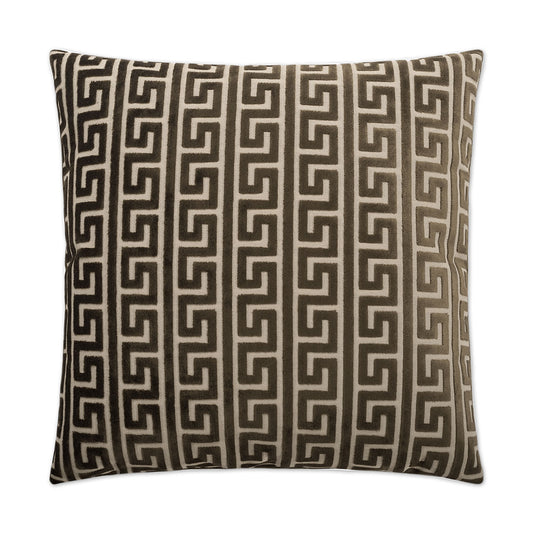 D.V. KAP HOME   24" x 24" Akis Pillow - Walnut Traditional    - 2274-W-2424