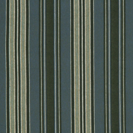 Robert Allen Contract Spaced Lines | Denim  Upholstery     - 227427