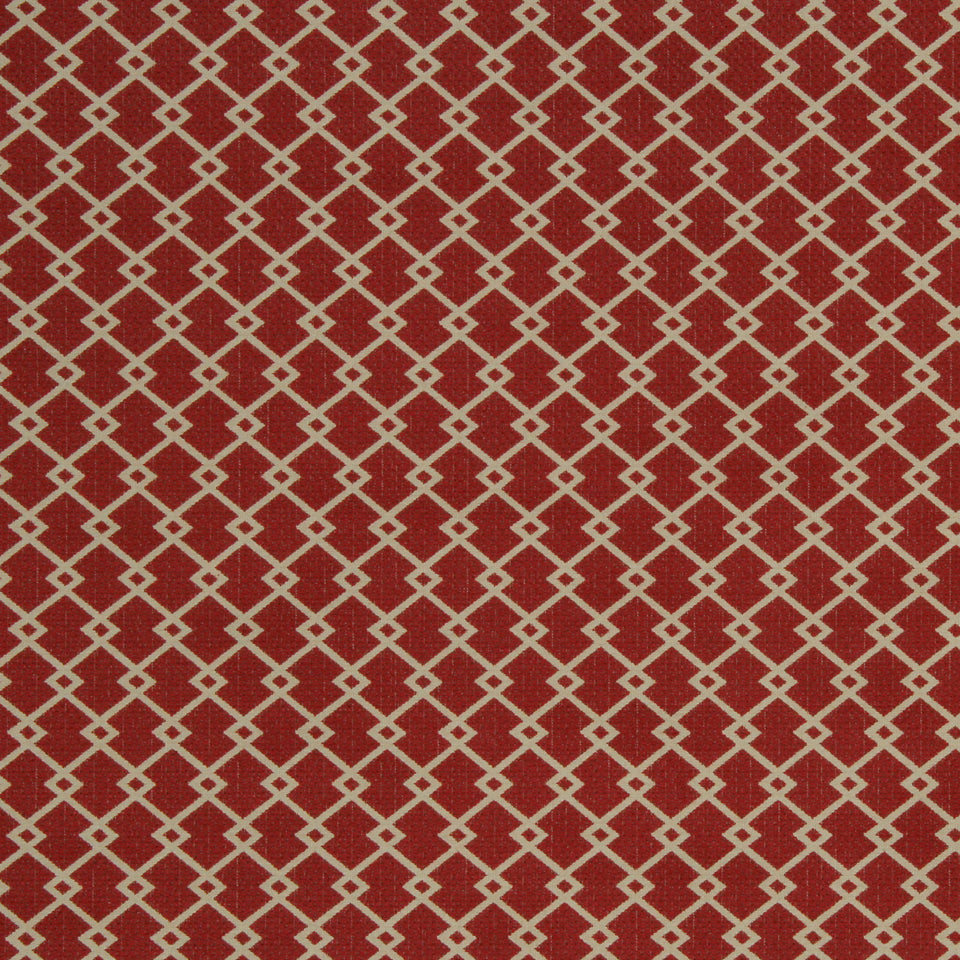 Robert Allen Contract Zigzag Diamond | Flame  Upholstery     - 227445