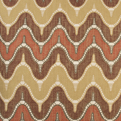 D.V. KAP HOME   24" x 24" Impressive Pillow - Spice Chevron    - 2278-S-2424