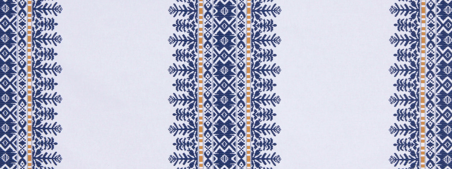 Robert Allen Aztec City | Cobalt  Upholstery     - 228054