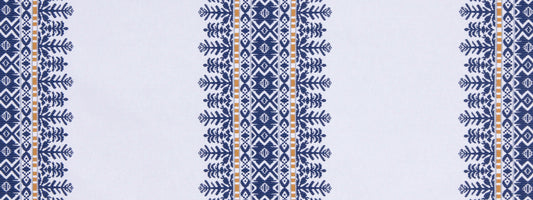 Robert Allen Aztec City | Cobalt  Upholstery     - 228054