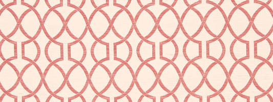 Beacon Hill Vine Fret | Coral  Upholstery     - 229329