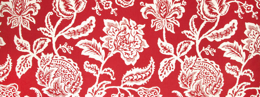 Robert Allen @ Home Jacobean Toss | Poppy  Upholstery     - 229555