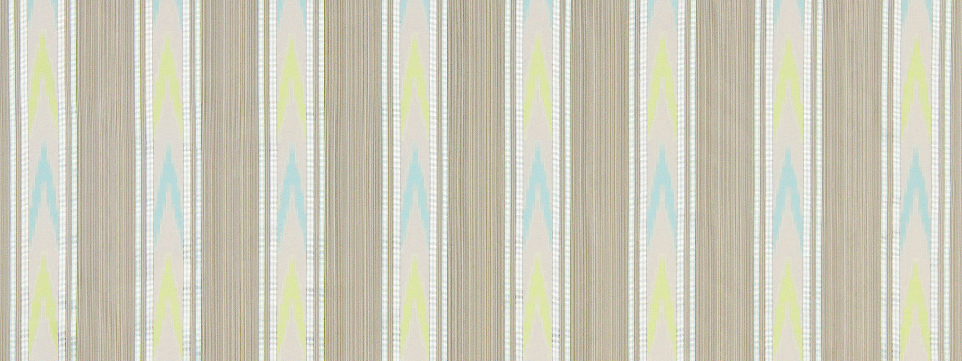 Grey vertical stripe pattern with pale blue diamonds and soft yellow accents, multipurpose fabric or wallpaper style.