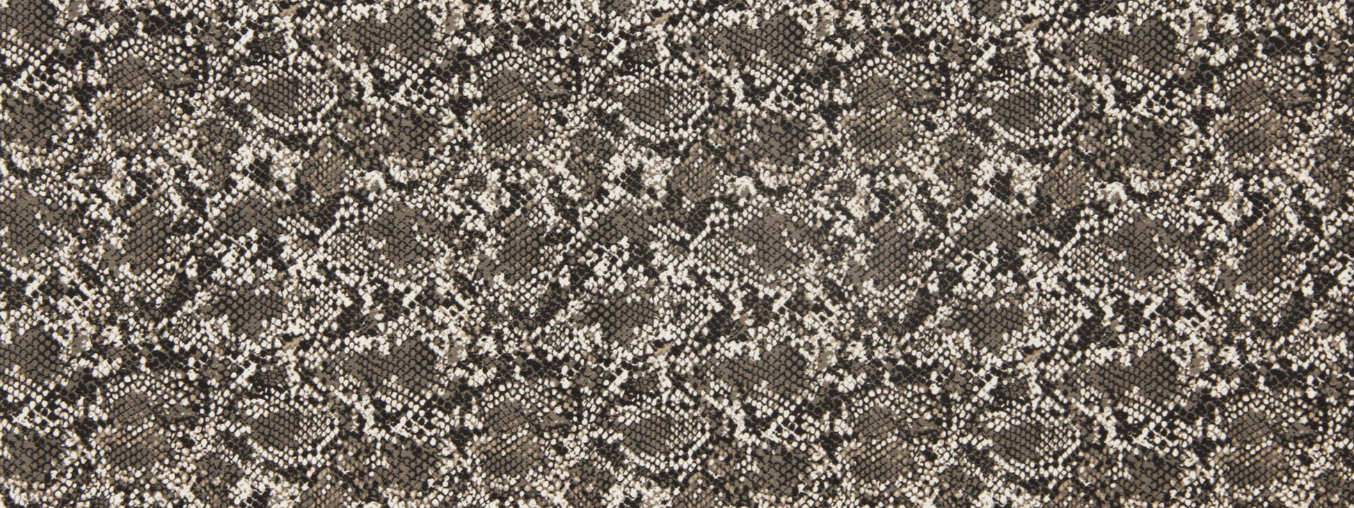 Brown and beige snakeskin-print fabric with a textured scale pattern.